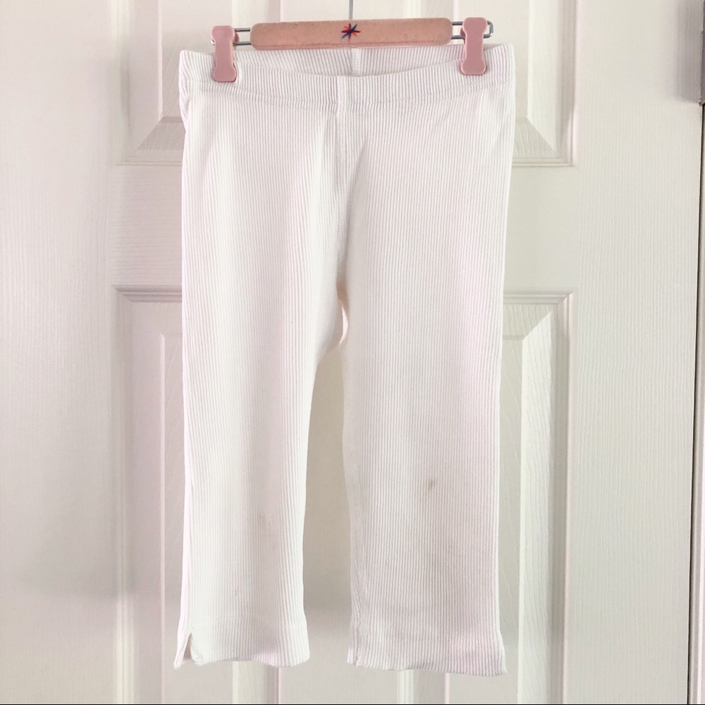 Hanna Andersson Very Gud Cotton Ribbed Capris 110